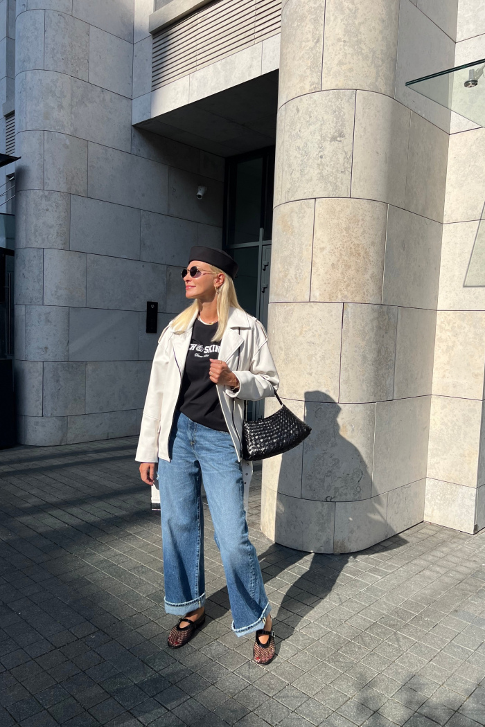 Seven Lab - Белая куртка-косуха