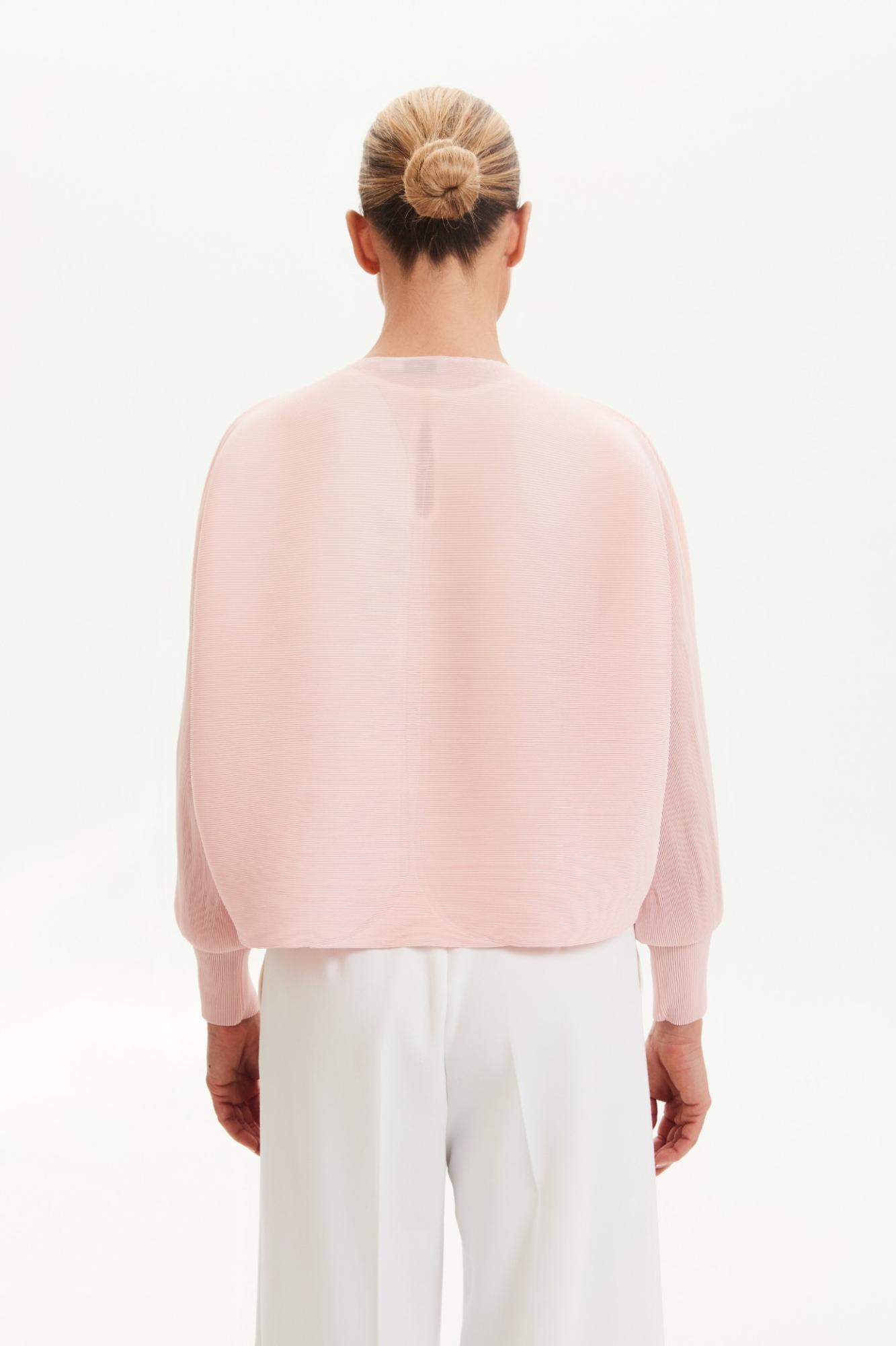 Seven Lab - Болеро в рубчик в цвете пыльная роза, женская