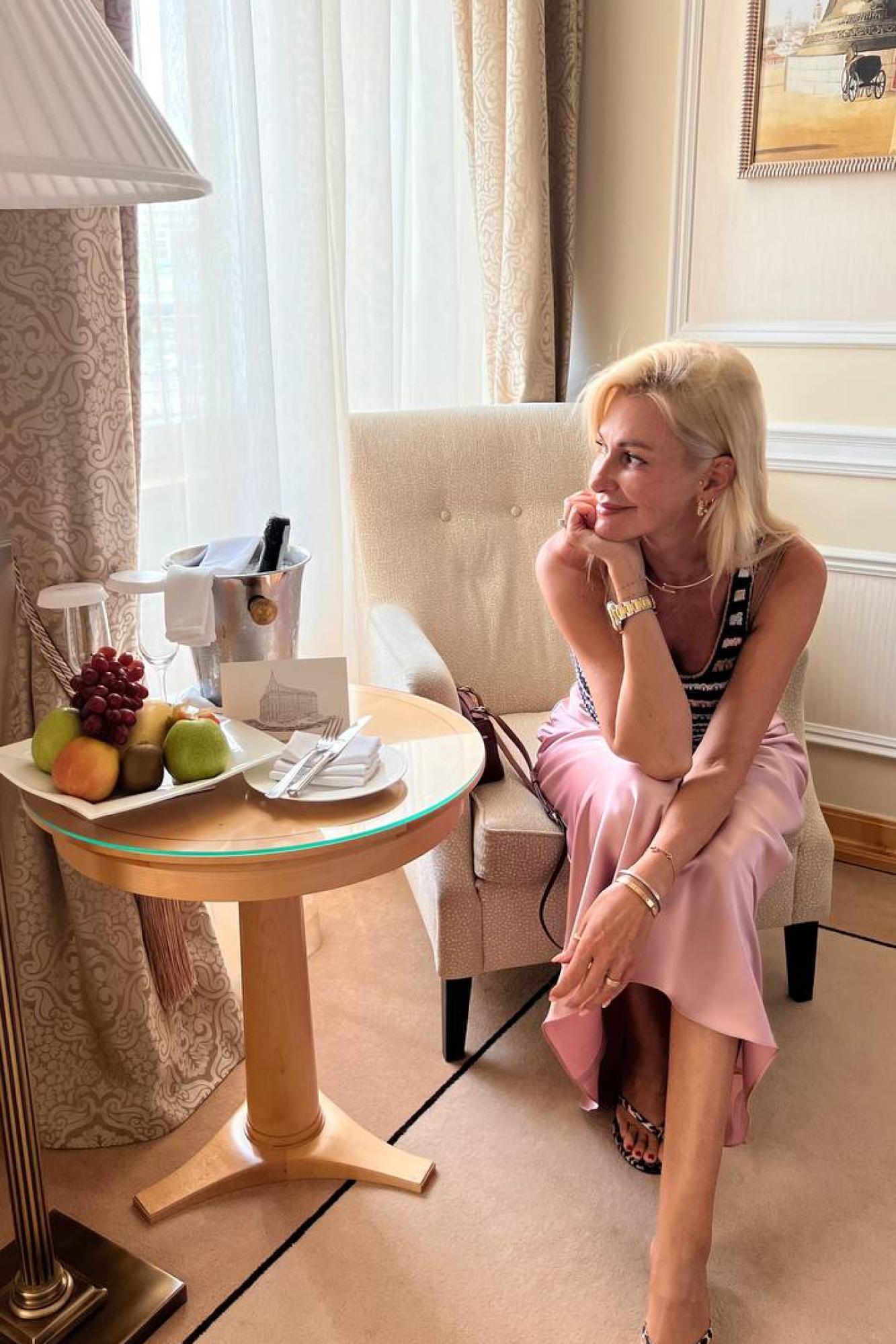 Seven Lab - Юбка Оскар 100см в цвете пыльная роза