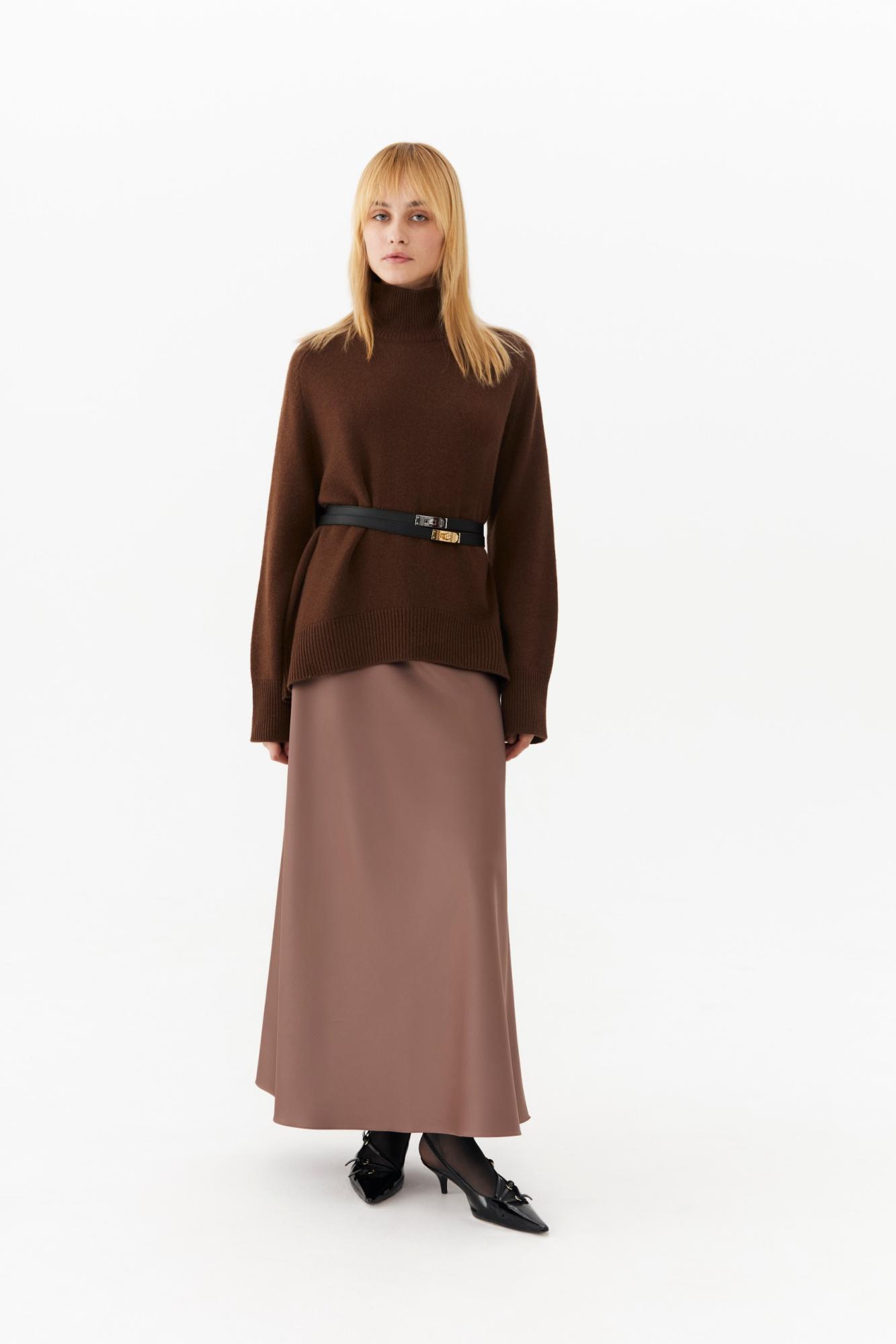 Seven Lab - Юбка Оскар 100см в цвете какао