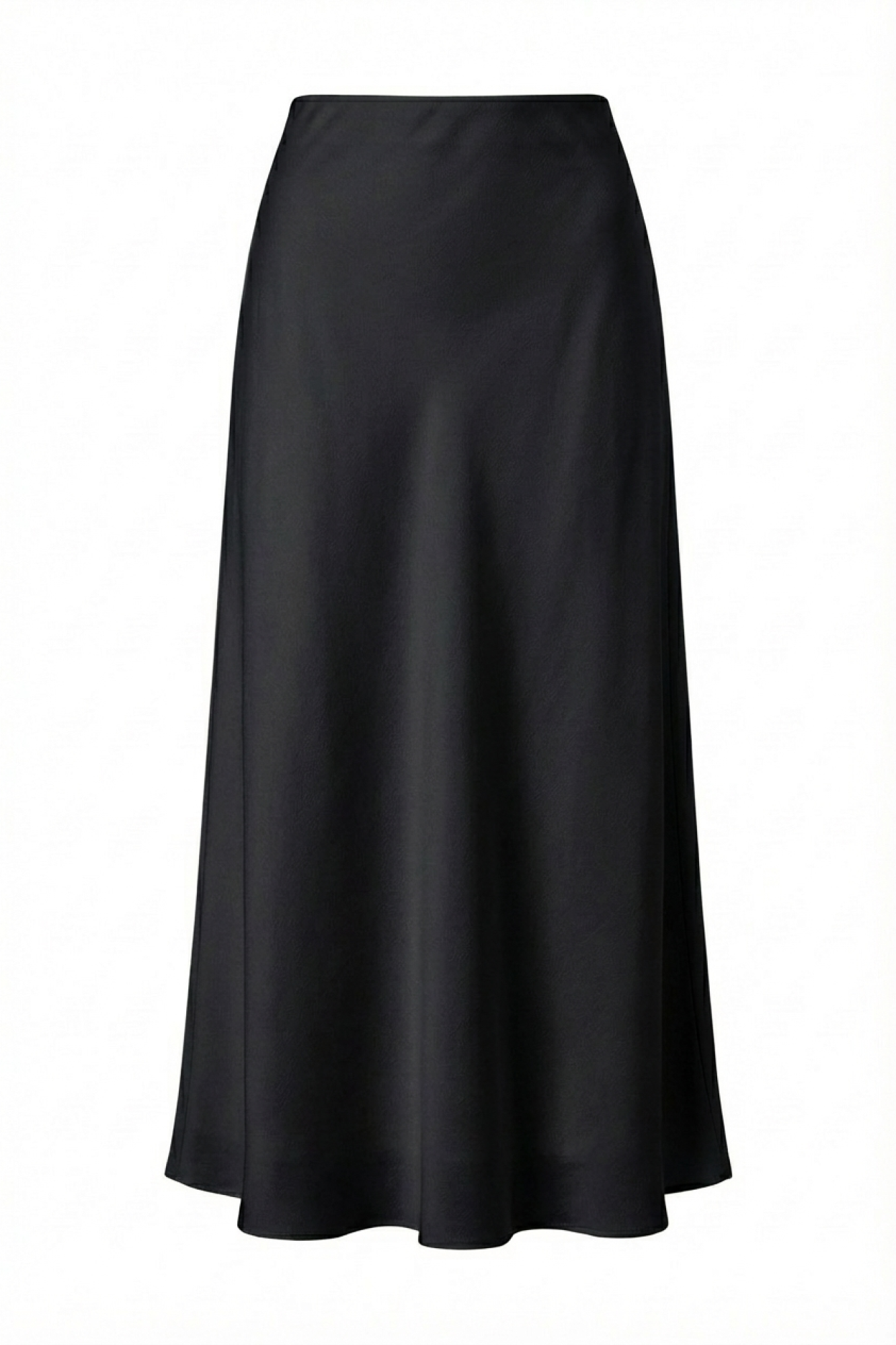 Seven Lab - Юбка вуаль 85 см с подкладом в черном цвете, женская
