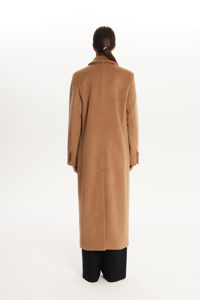 SEVEN LAB - Пальто двубортное в цвете кэмел
