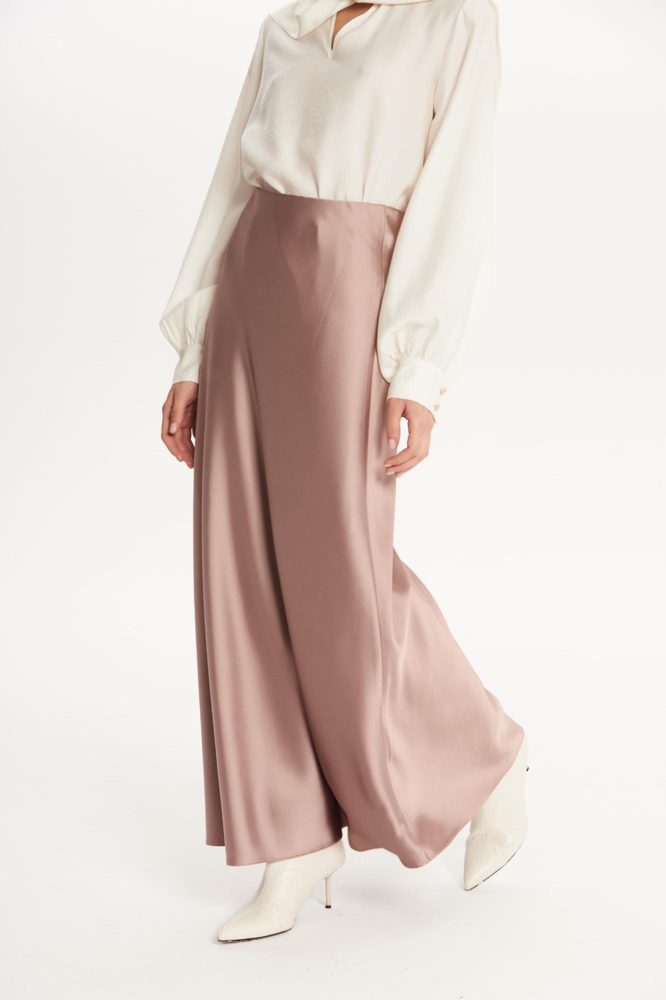 SEVEN LAB - Юбка силуэтная 100 см в цвете мокко