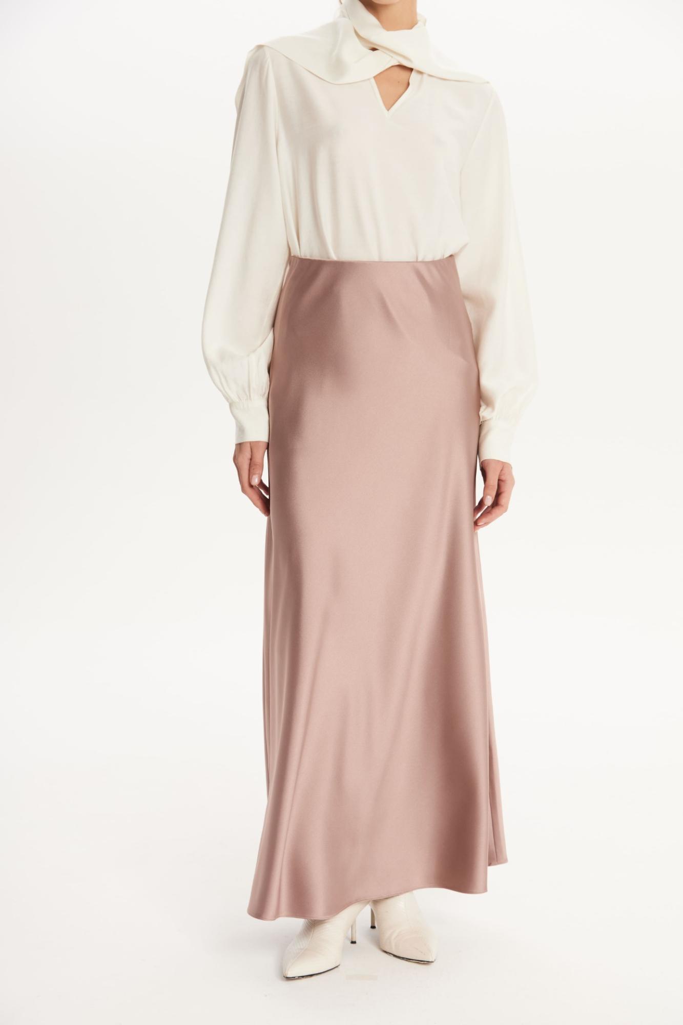 SEVEN LAB - Юбка силуэтная 100 см в цвете мокко