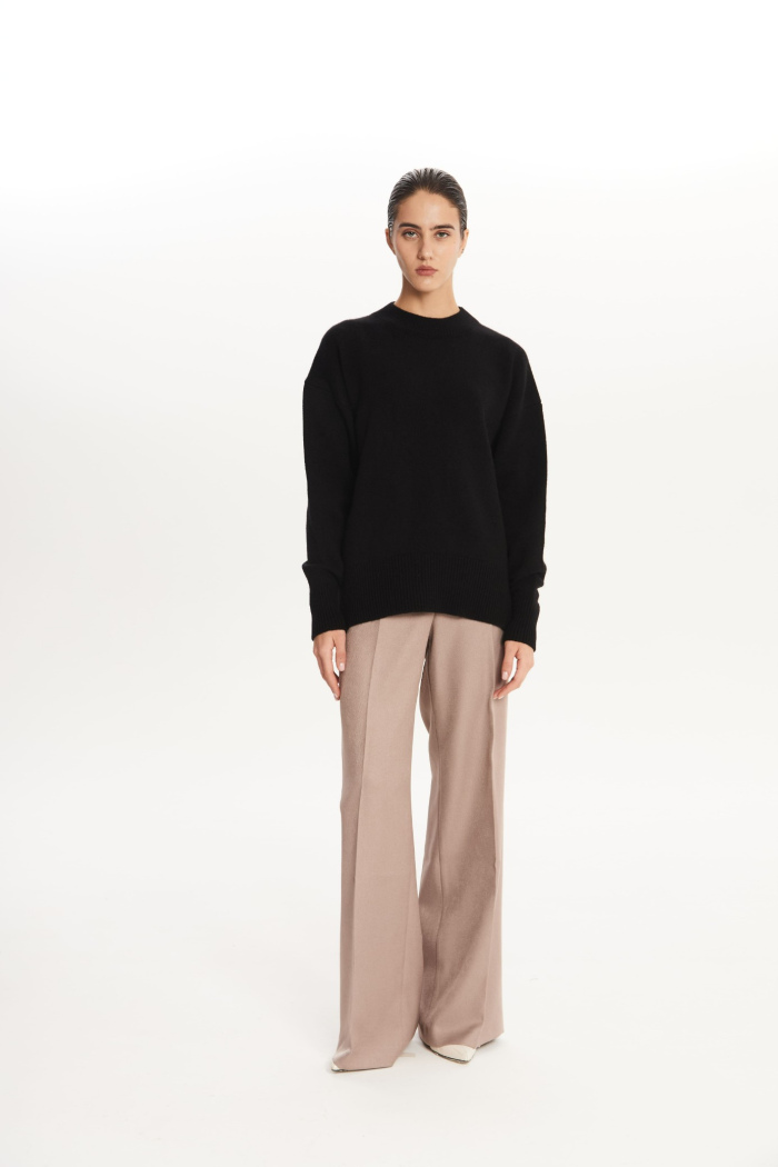 SEVEN LAB - Джемпер кашемировый в черном цвете