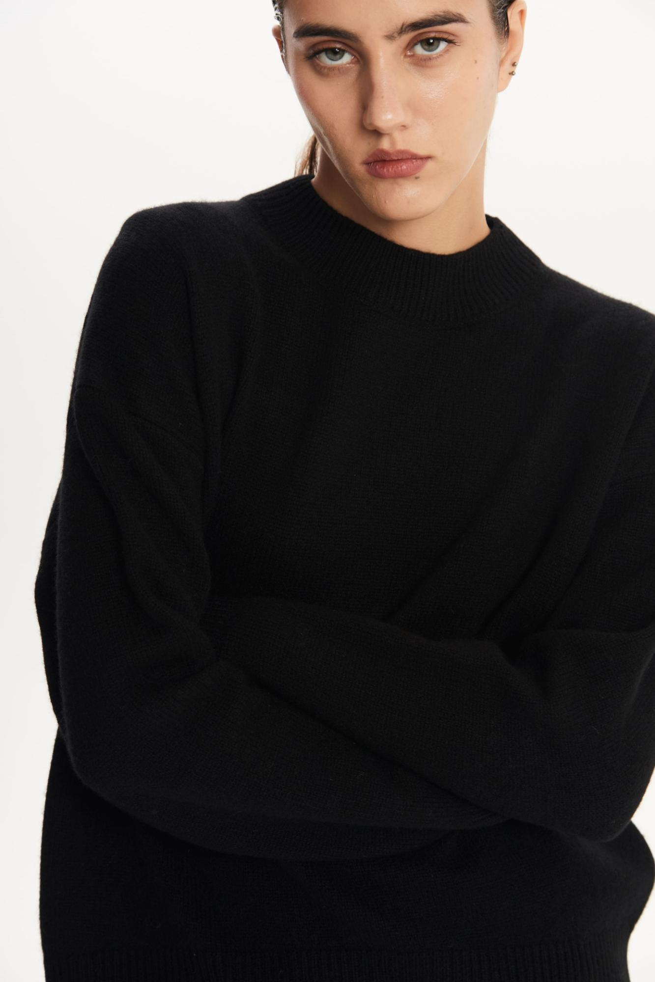 SEVEN LAB - Джемпер кашемировый в черном цвете