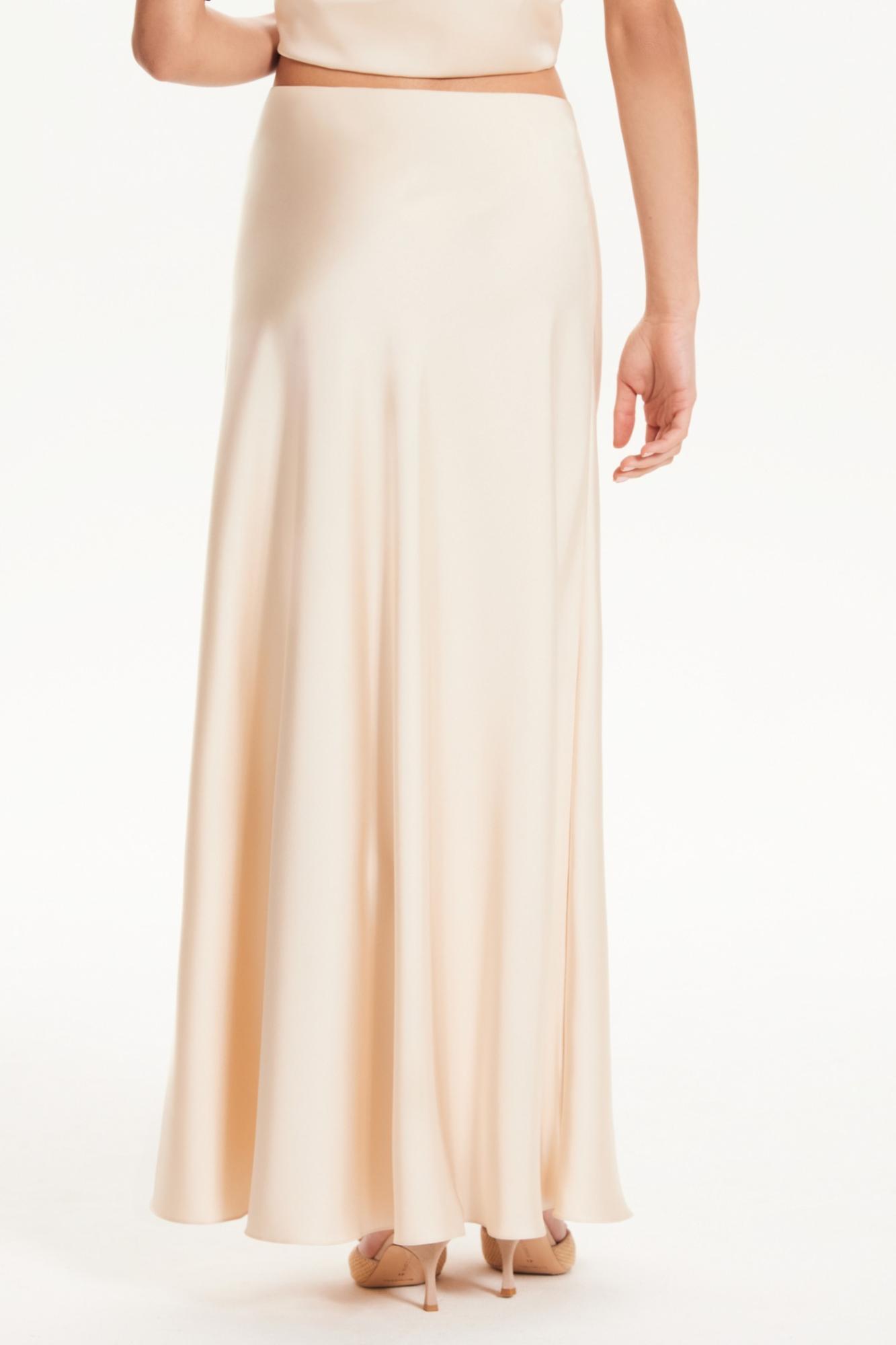 Seven Lab - Юбка силуэтная 100 см в кремовом цвете