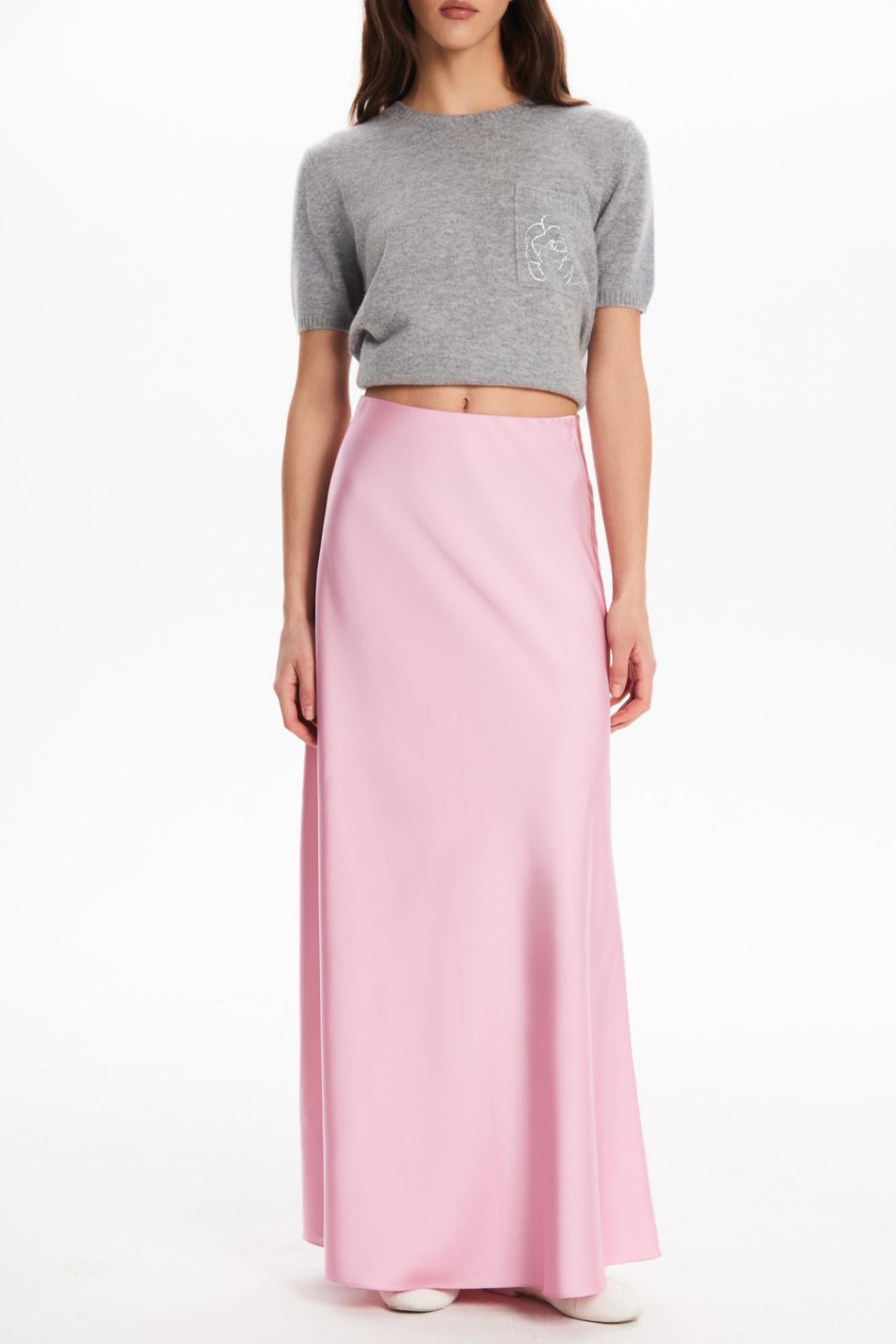 Seven Lab - Юбка силуэтная 100 см в розовом цвете