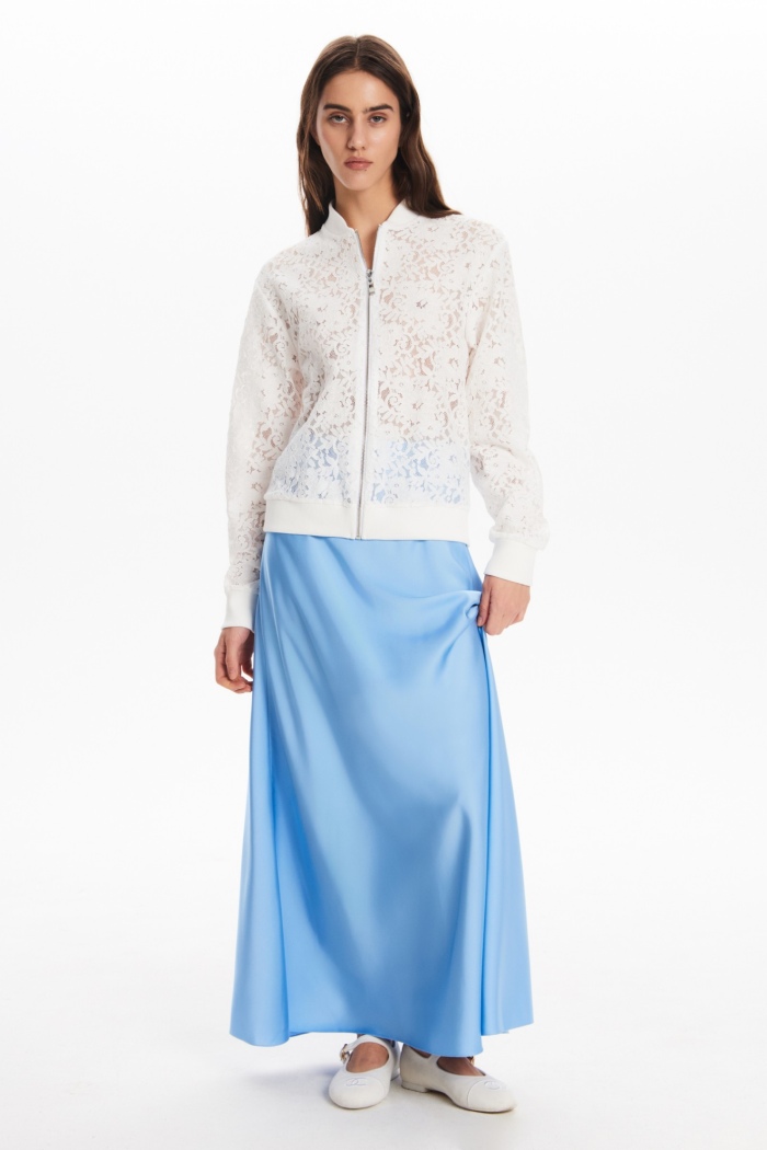 Seven Lab - Юбка силуэтная 100 см в голубом цвете