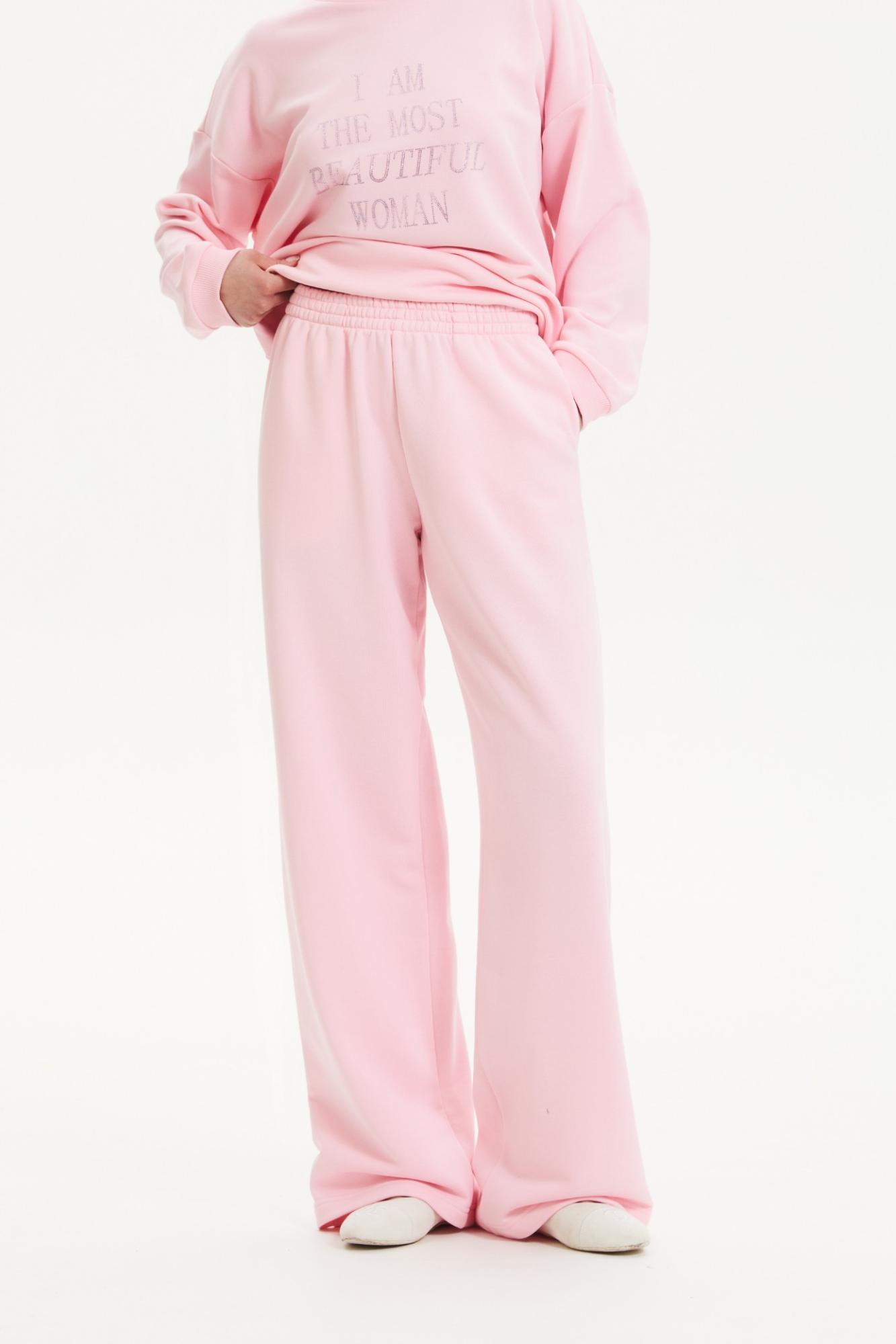 Seven Lab - Костюм свитшот и брюки в розовом цвете