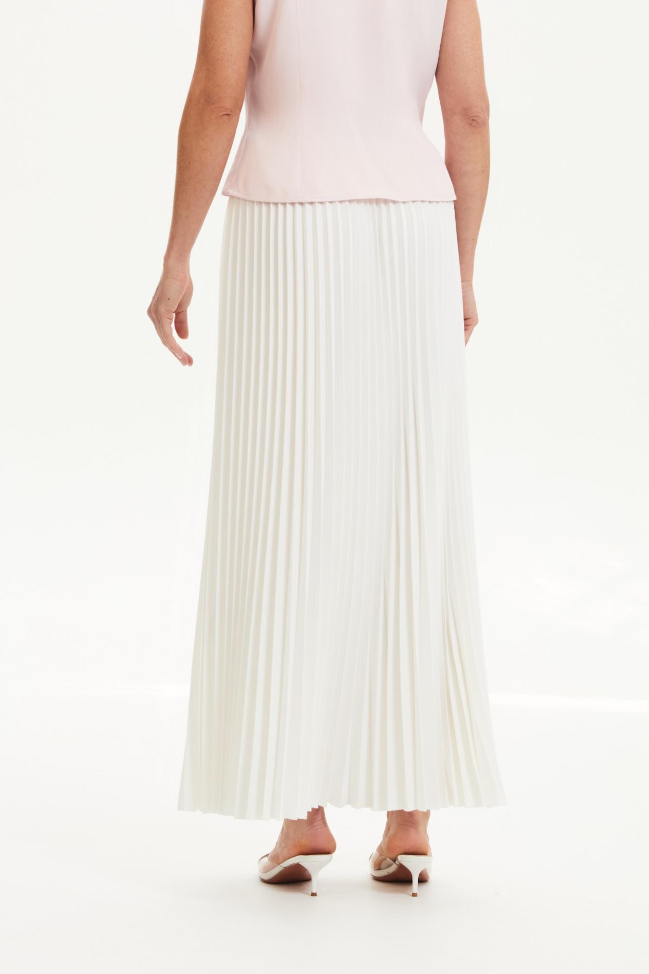Seven Lab - Юбка плиссе 80 см в белом цвете