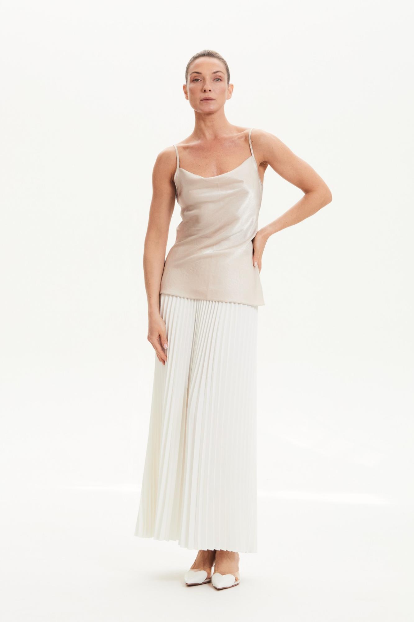 Seven Lab - Топ-качель в бежевом цвете