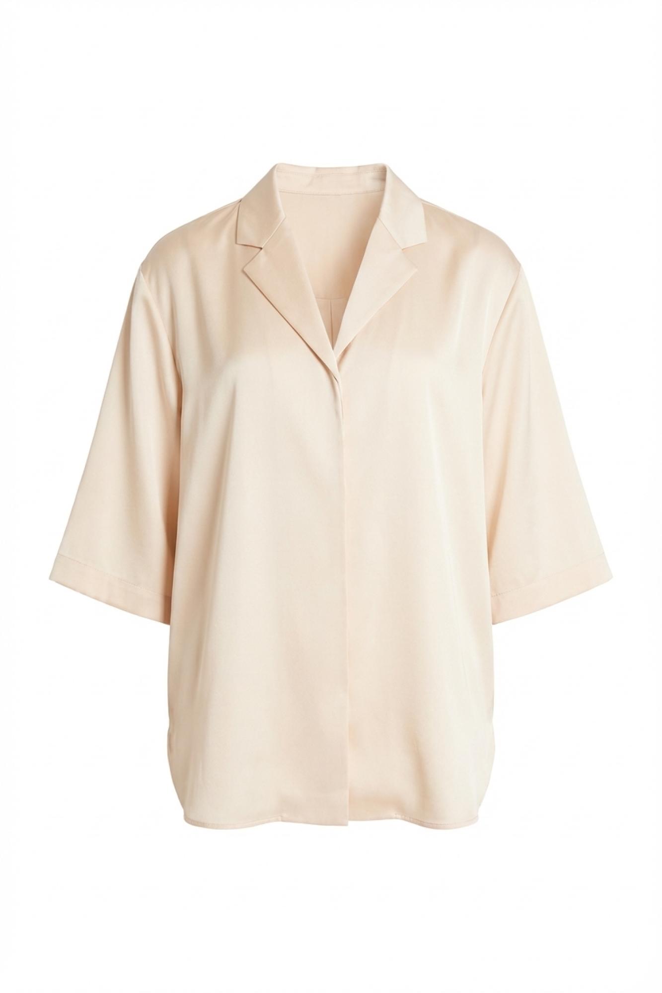 Seven Lab - Жакет с коротким рукавом в кремовом цвете