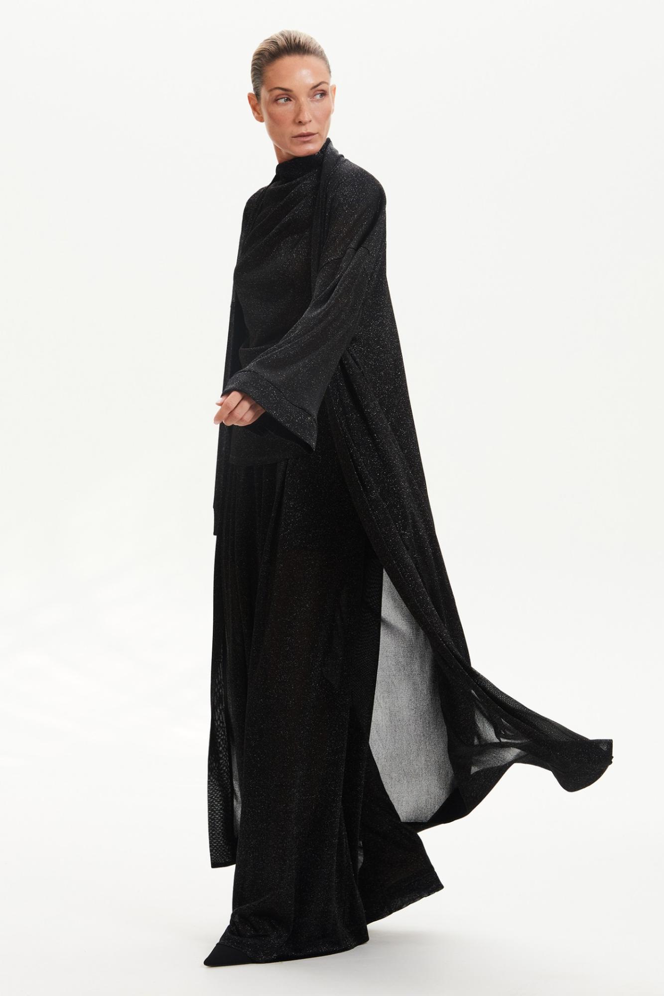 Seven Lab - Кардиган с люрексом в черном цвете, женская