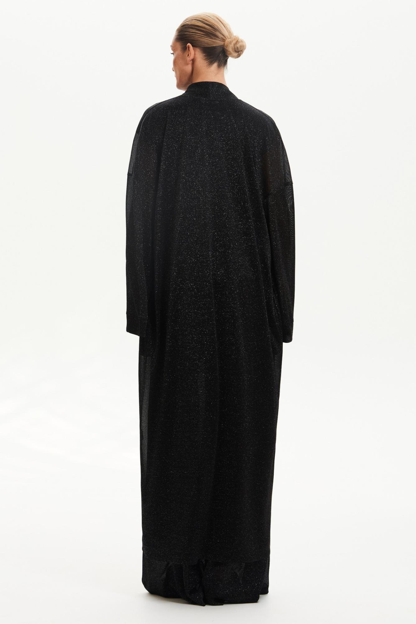 Seven Lab - Кардиган с люрексом в черном цвете, женская