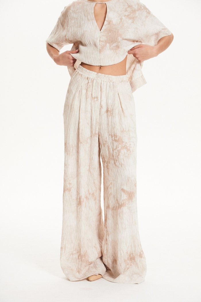 Seven Lab - Брюки на резинке с принтом тай-дай